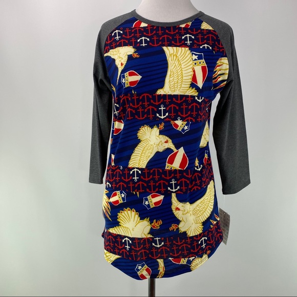 NWT LuLaRoe Americana Randy T - Picture 1 of 5